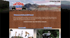 Desktop Screenshot of nationalatvrental.com